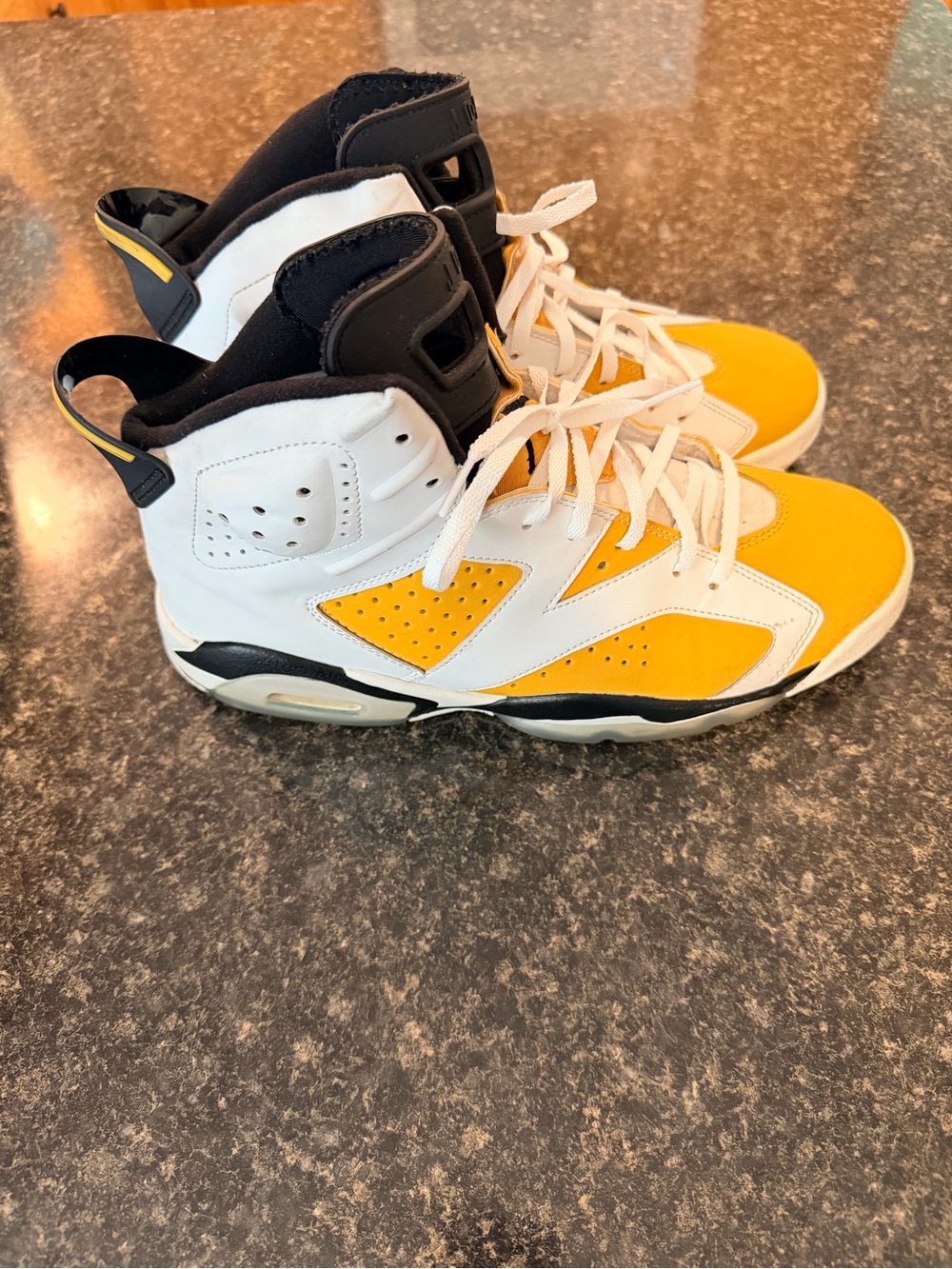 Nike Air Jordan Retro 6 Yellow Ochre